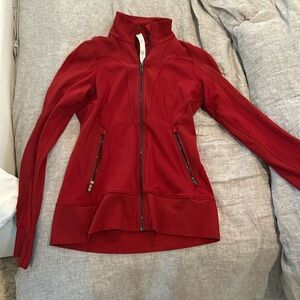 Lululemon red sweatshirt